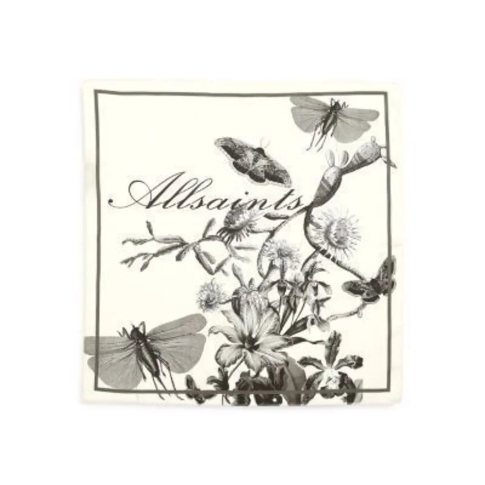 Allsaints Sanibal Placement Silk Bandana